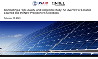 Conducting a High-Quality Grid Integration Study: An Overview of Lessons Learned and the New Practitioner's Guidebook Webinar